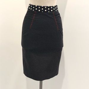 {anthro} BARASCHI Pencil Skirt